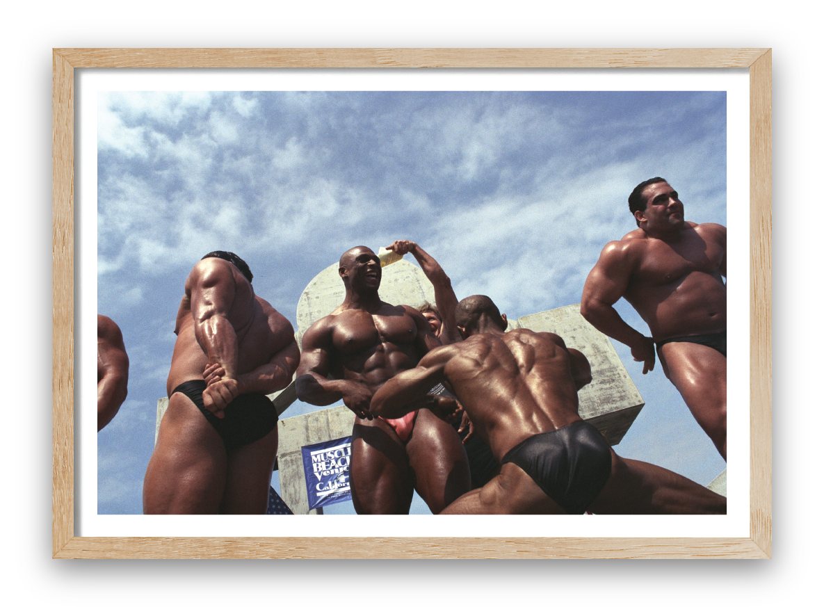 Martin Salter - Bodybuilders, Venice Beach, 1998